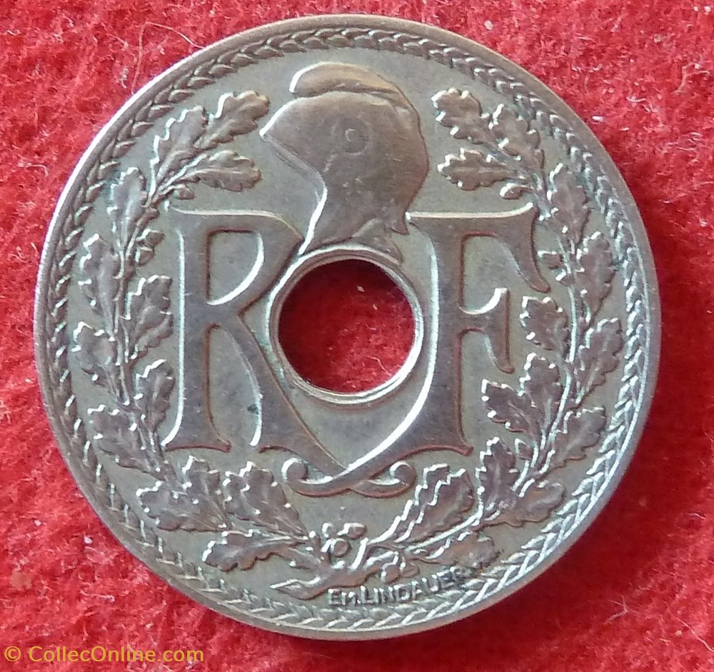 Lindauer - 25 Centimes - 1929 monnaies monde france lindauer 25 centimes 1929