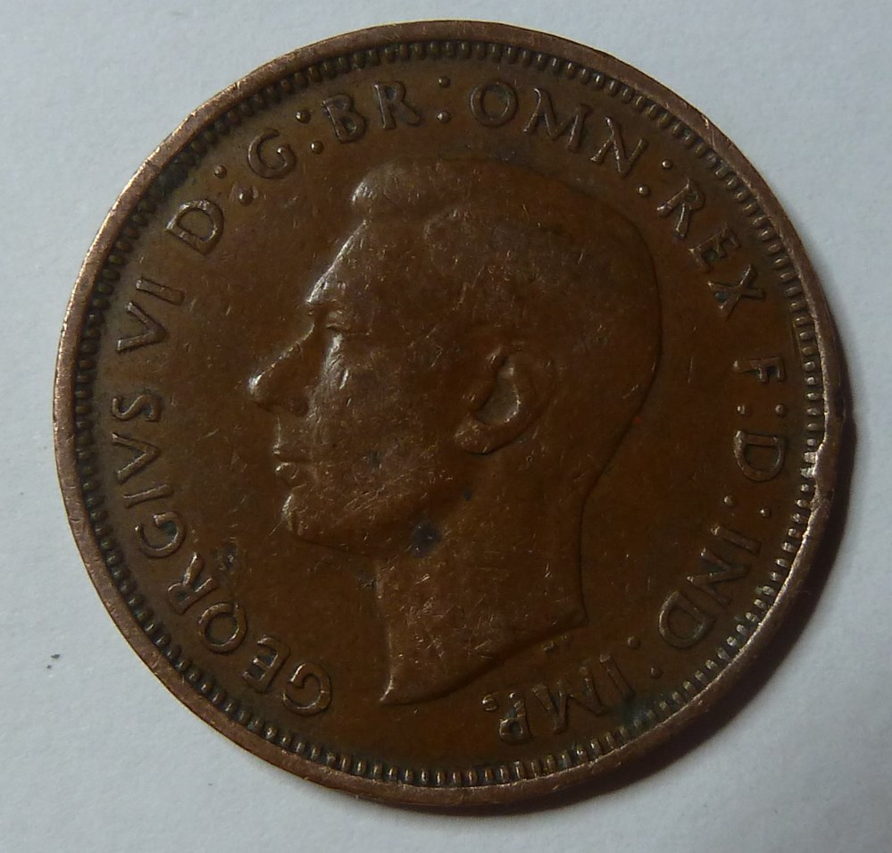 1/2 Penny - 1942 monnaies monde royaume uni 1 2 penny 1942
