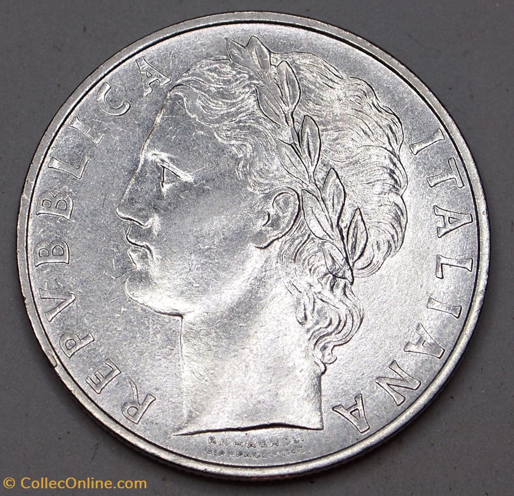 100 Lires - 1965 R monnaies monde italie 100 lires 1965 r