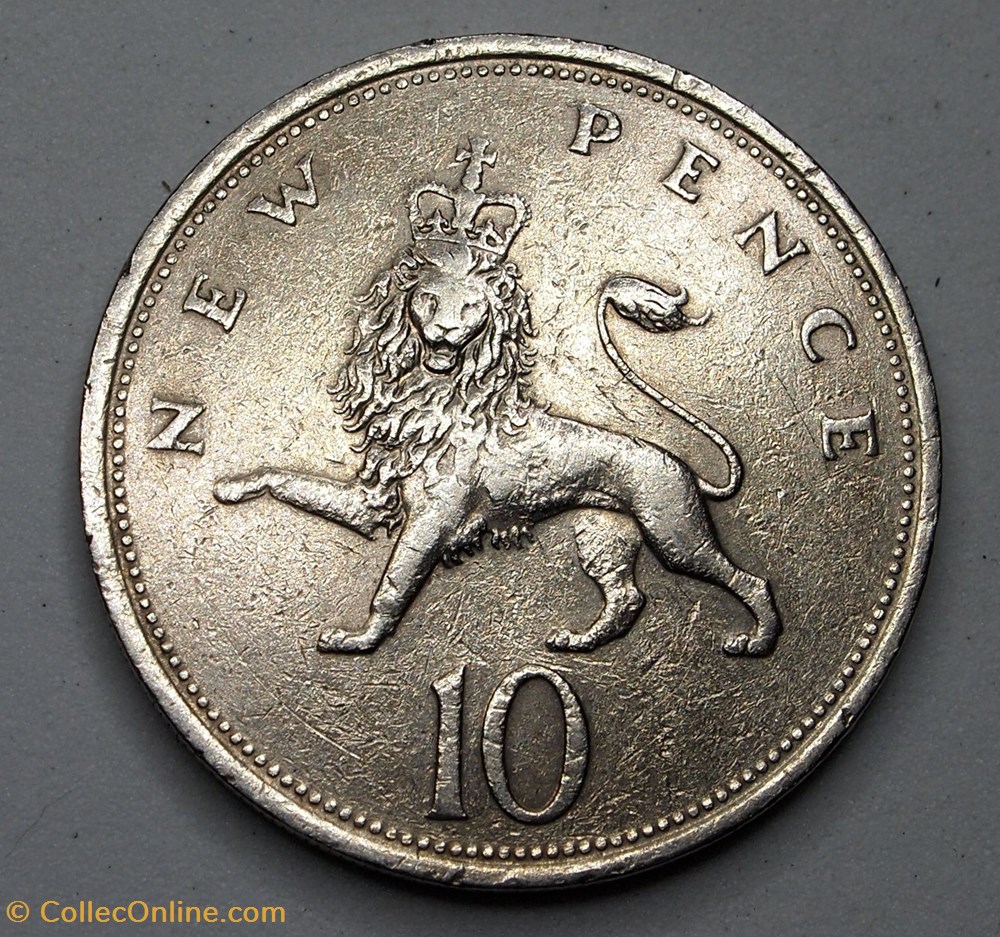 10 Pence - 1973 monnaies monde royaume uni 10 pence 1973