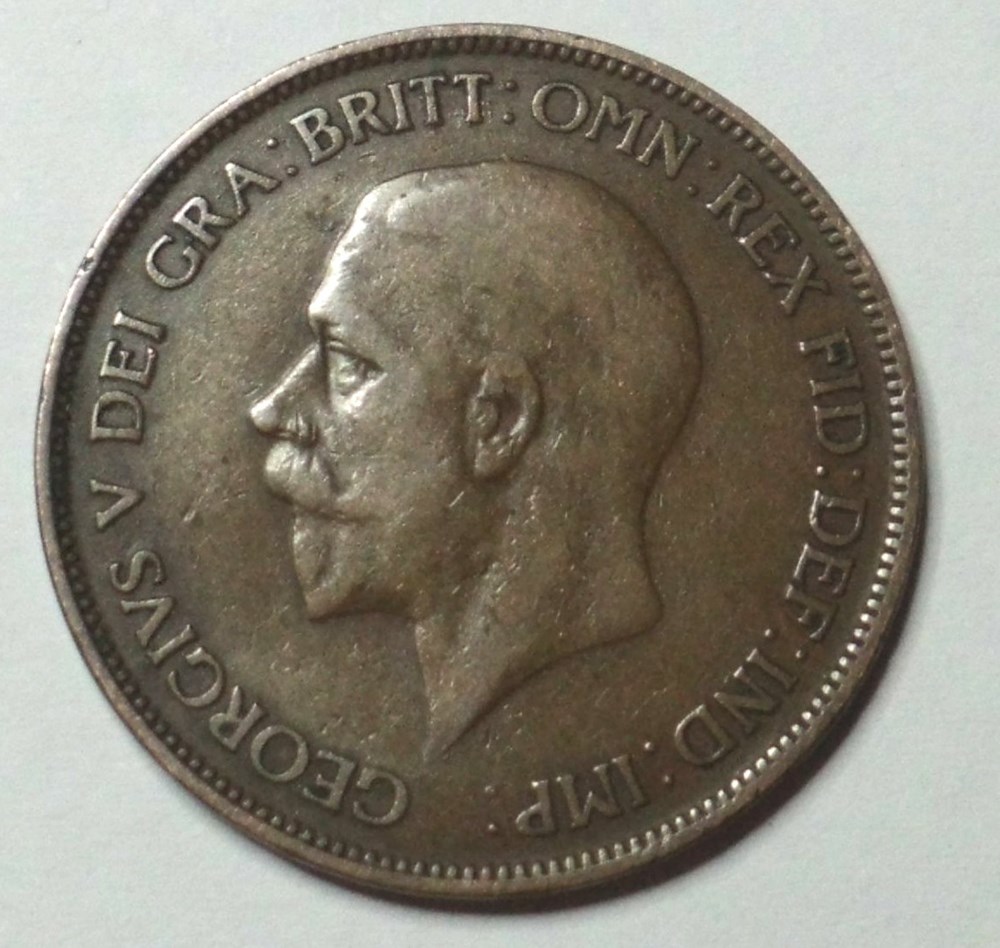 1 Penny - 1928 monnaies monde royaume uni 1 penny 1928
