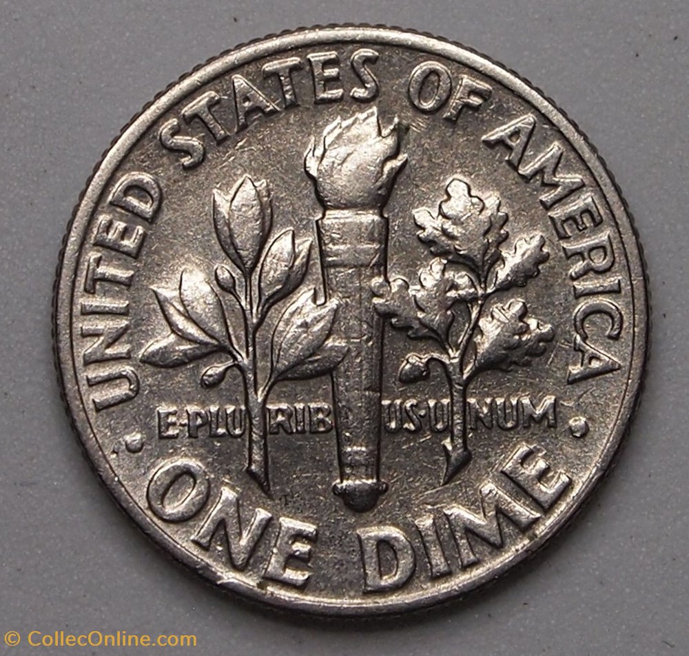 1 dime ( 10 cents ) - 1969 monnaie monde etat uni 1 dime 10 cents 1969