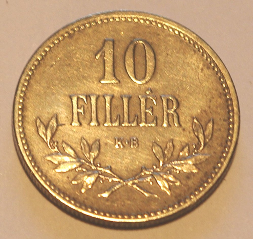 10 Filler - 1916 monnaies monde hongrie 10 filler 1916