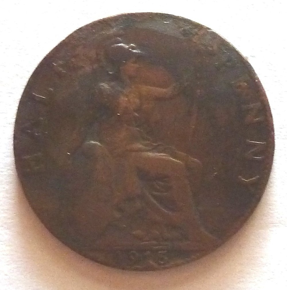 1/2 Penny - 1915 monnaies monde royaume uni 1 2 penny 1915
