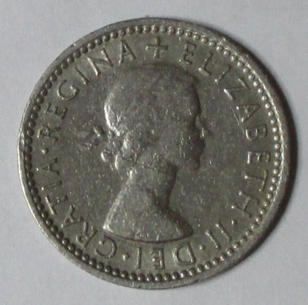 6 Pence - 1958 monnaies monde royaume uni 6 pence 1958