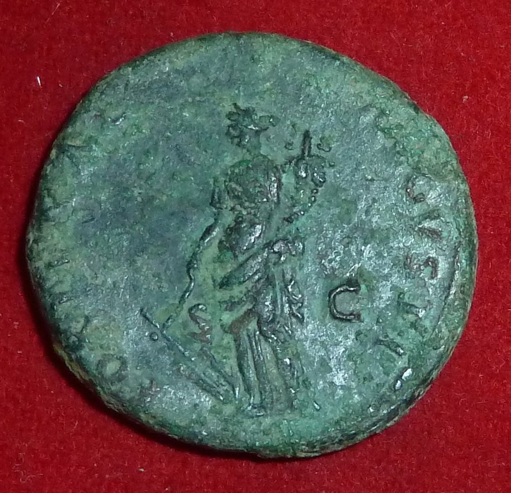 Domitien - As - La fortune monnaies antiques romaines imperiales et republicaines domitien as la fortune