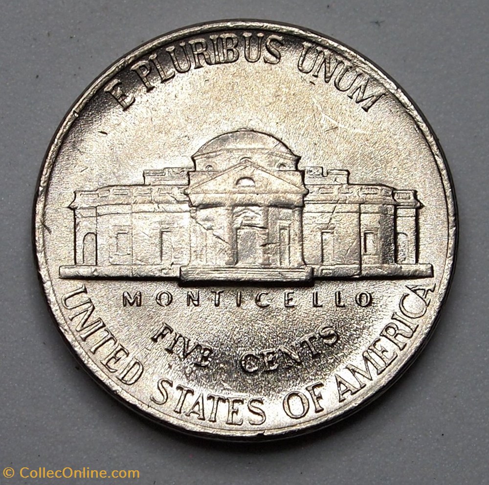 5 cents - 1993 D monnaie monde etat uni 5 cents 1993 d