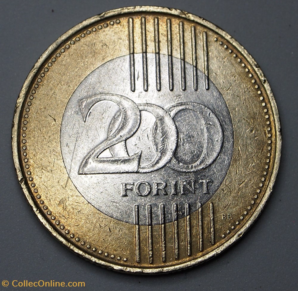 200 Forint - 2009 monnaie monde hongrie 200 forint 2009