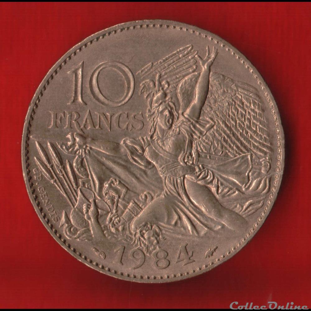 10 Francs - Francois Rude - 1984 monnaies monde france 10 francs francois rude 1984