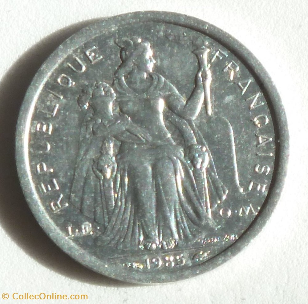 1 Franc - 1985 monnaies monde nouvelle caledonie 1 franc 1985