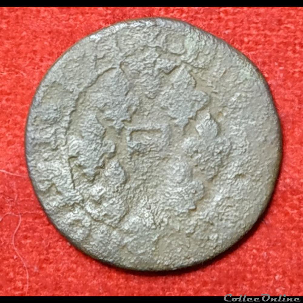monnaies europe medievale france feodales principaute de boisbelle henrichemont 16 double tournois