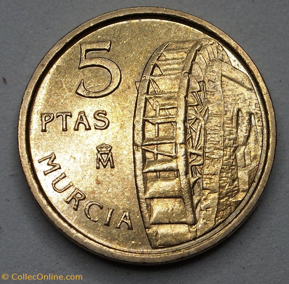 5 Pesetas - 1999 monnaies monde espagne 5 pesetas 1999