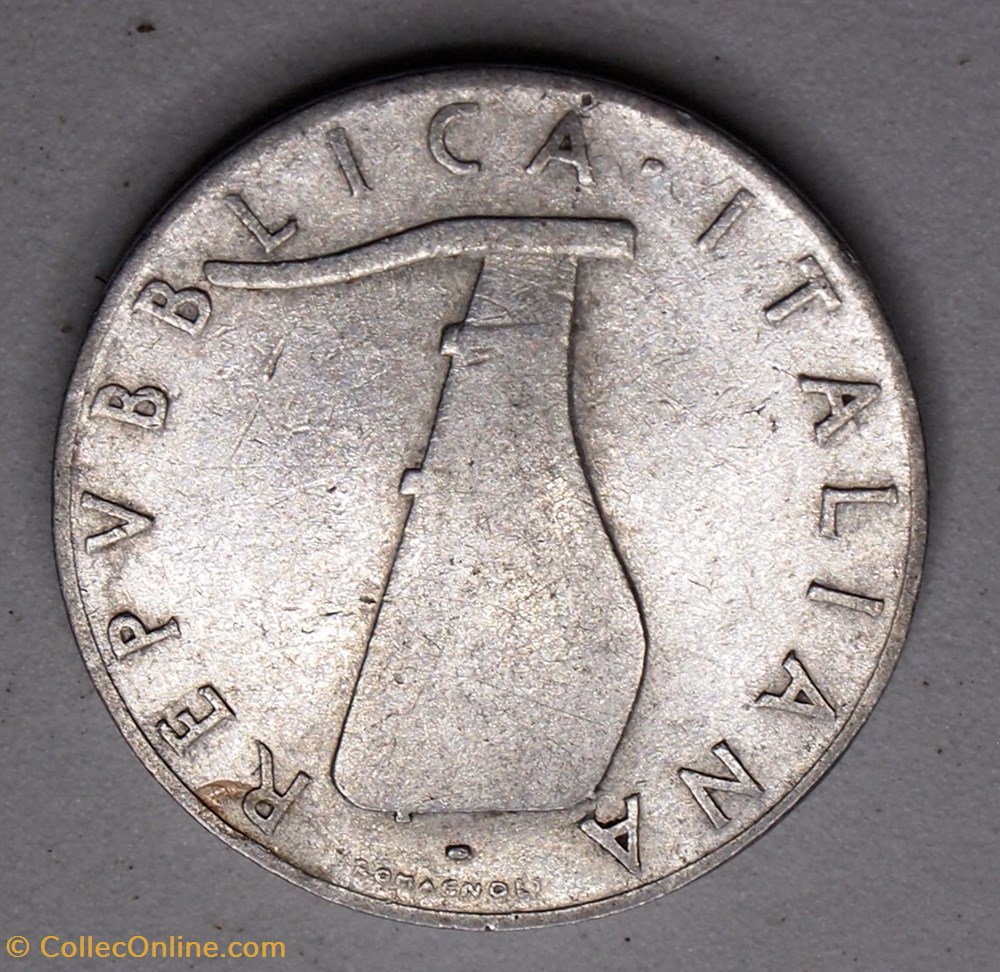 5 Lires - 1953 R monnaie monde italie 5 lires 1953 r