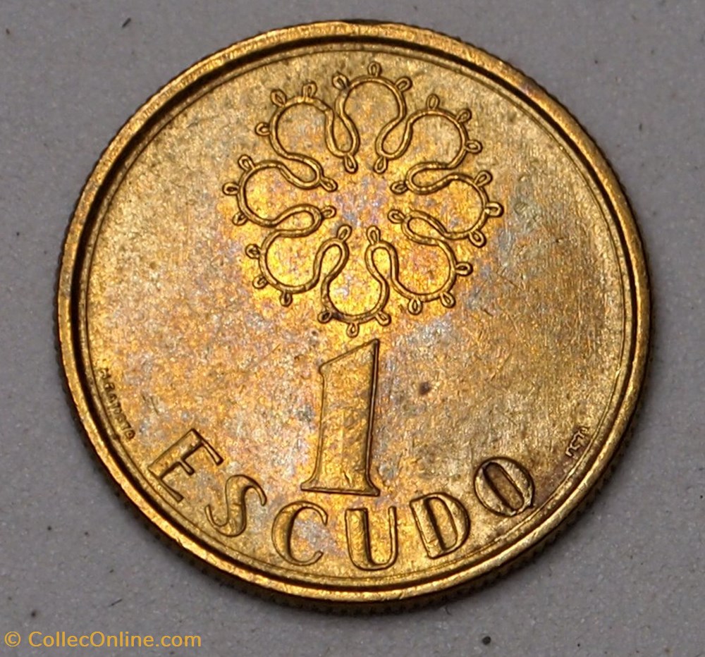 1 Escudo - 1987 monnaies monde portugal 1 escudo 1987
