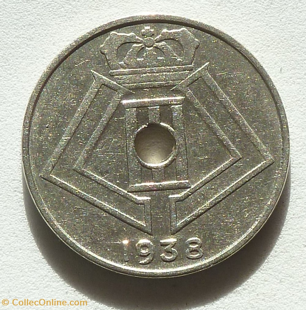 10 Centimes - 1938 monnaies monde belgique 10 centimes 1938