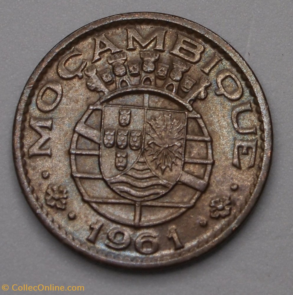 monnaies monde mozambique 20 centavos 1961