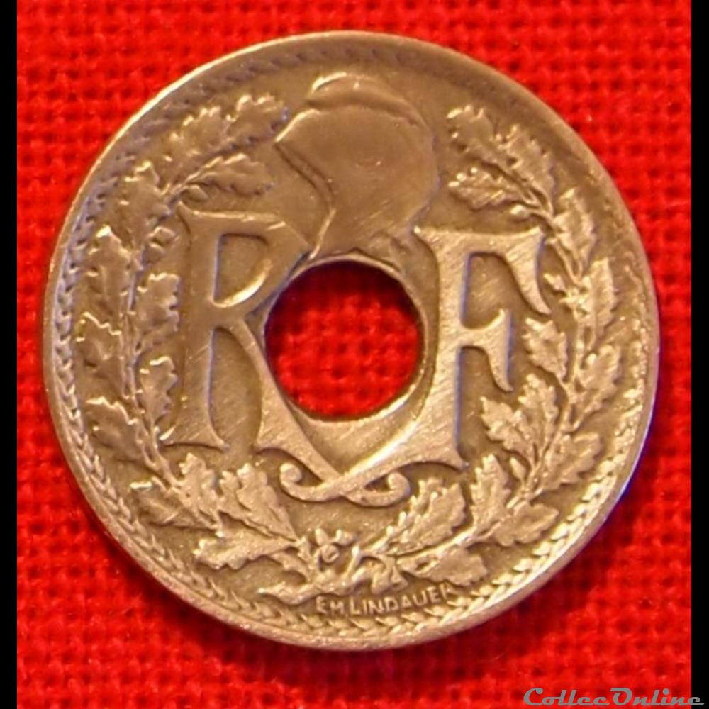 Lindauer - 10 Centimes - 1918 monnaies monde france lindauer 10 centimes 1918