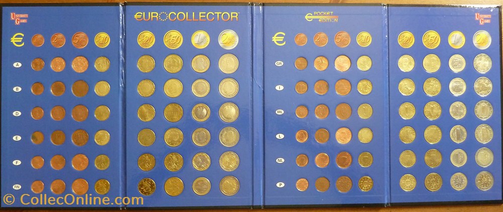 Premier collector d'Euros monnaies a premier collector euros