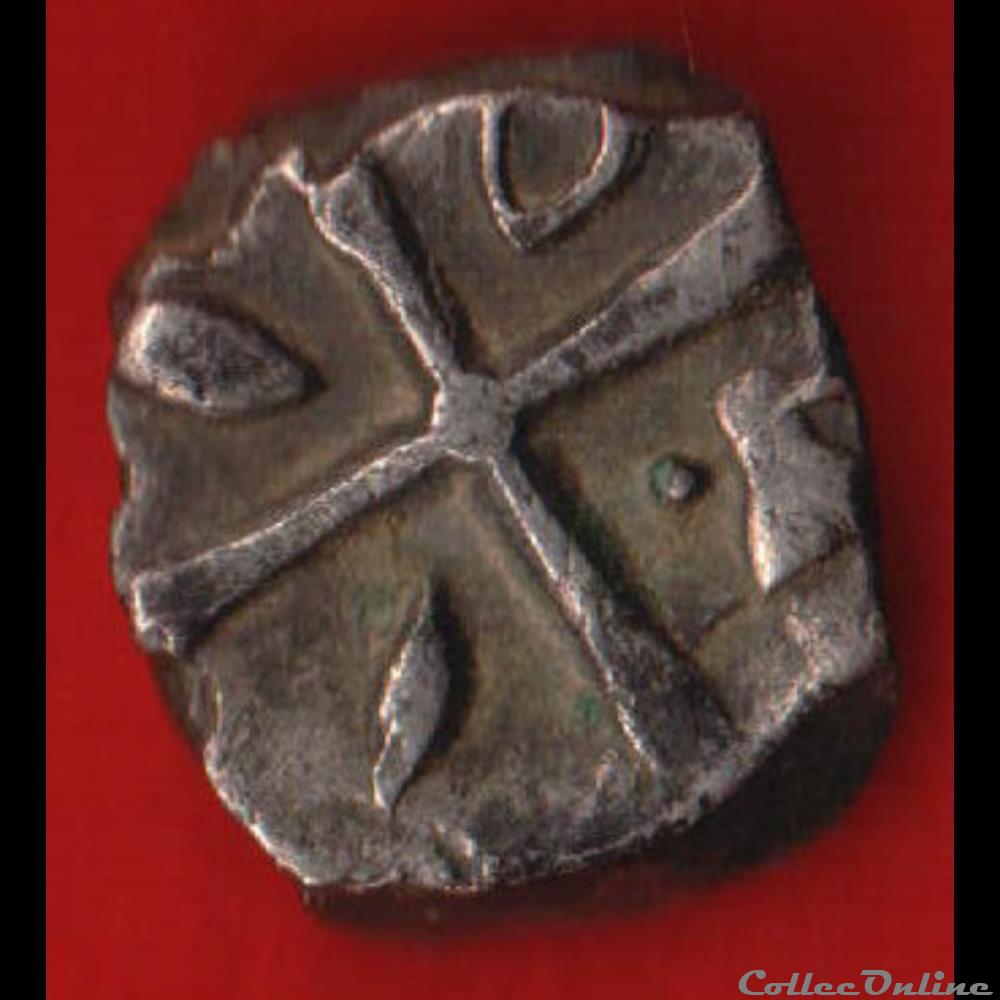 Volques Tectosages - Drachme “à la tête cubiste” monnaies antiques celtes volques tectosages drachme a la tete cubiste