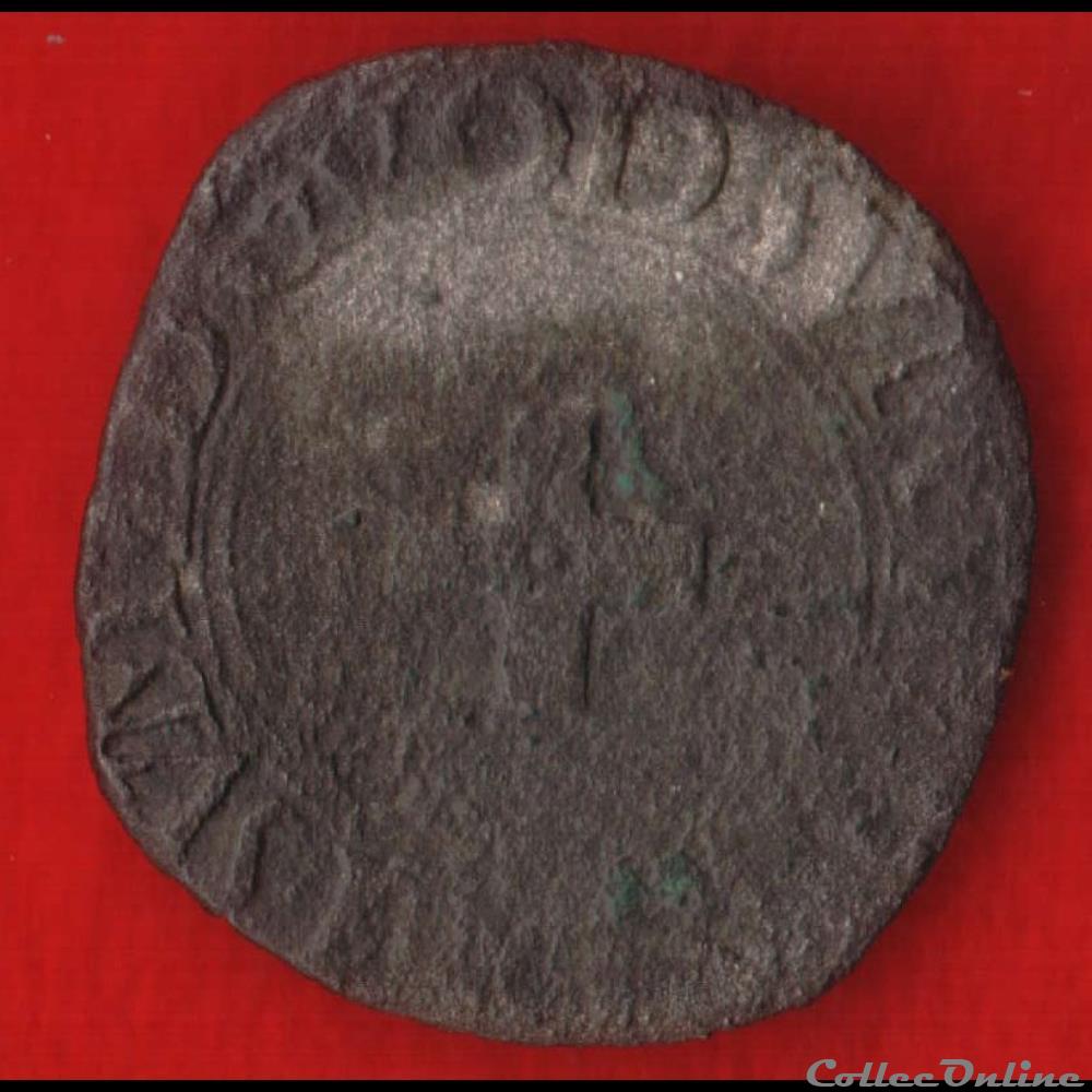monnaies europe medievale france feodales royaume de navarre 1541 1555 liard