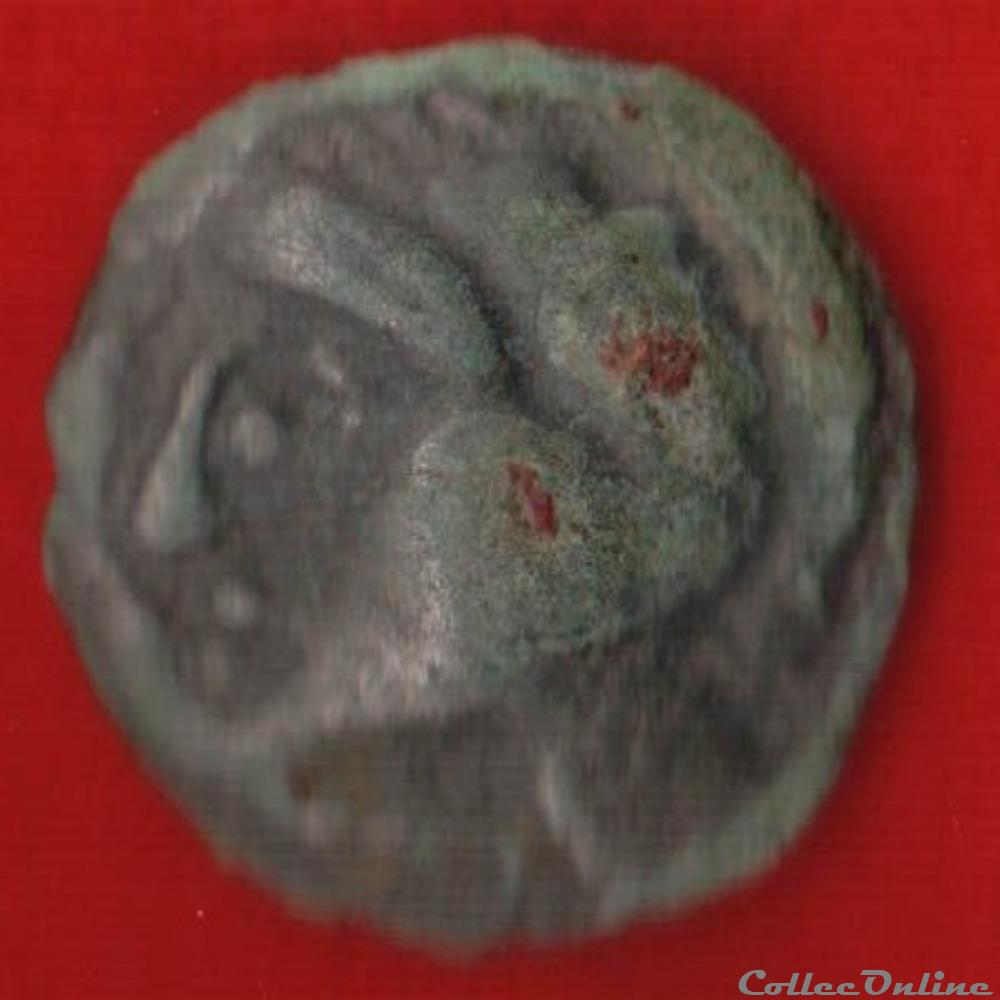 monnaies antiques celtes haute et moyenne seine incertaine potin au sanglier et a la tete coupee