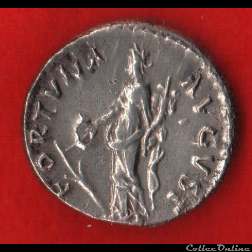 Denier de Nerva - La fortune monnaies antiques romaines imperiales et republicaines denier de nerva la fortune
