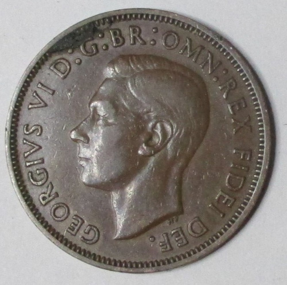1/2 Penny - 1952 monnaies monde royaume uni 1 2 penny 1952
