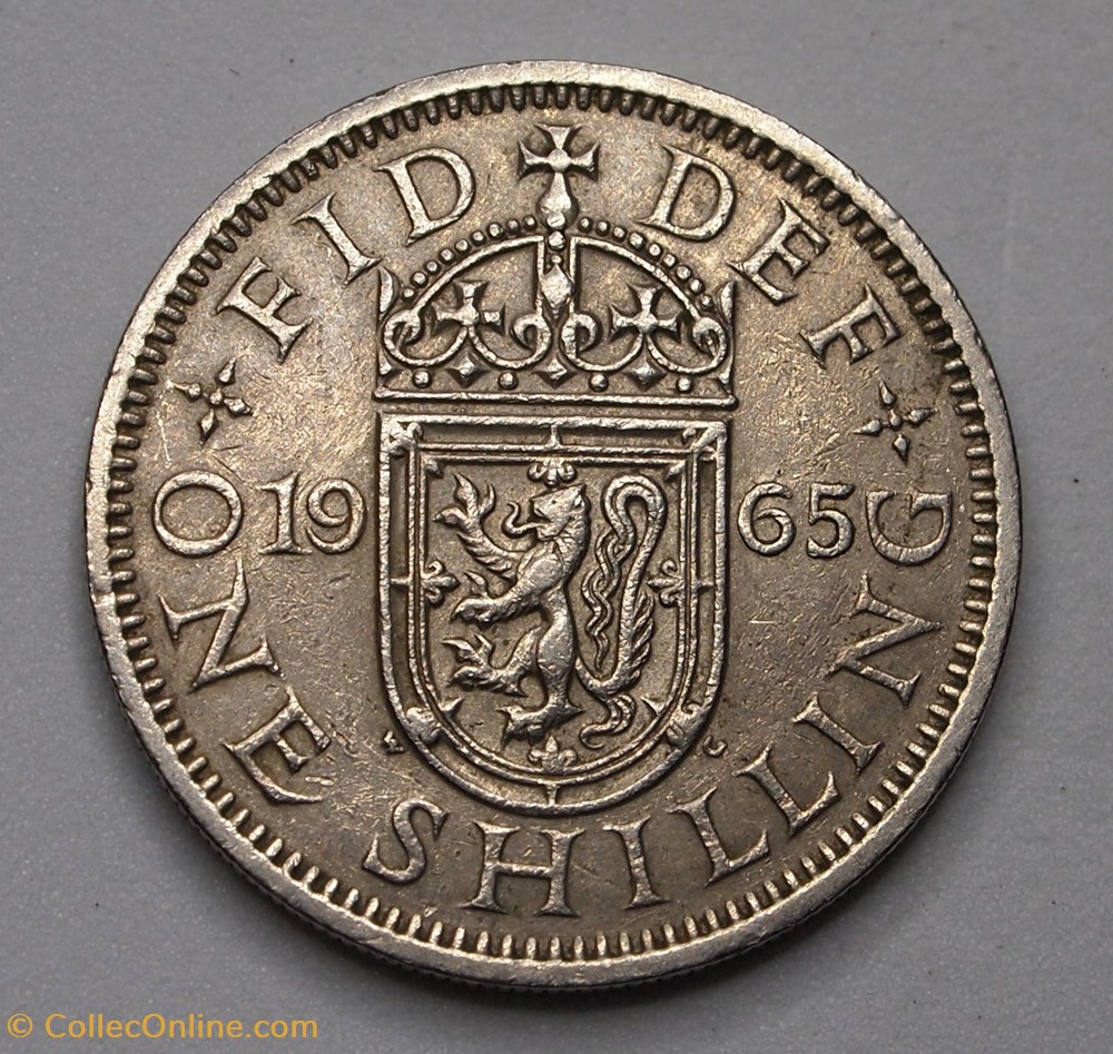 1 Shilling - 1965 monnaies monde royaume uni 1 shilling 1965