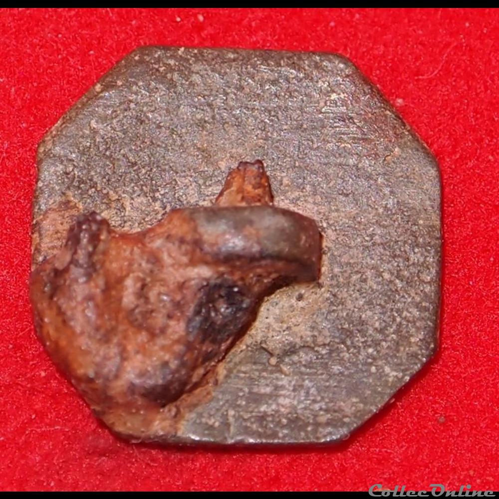 bouton infanterie civil