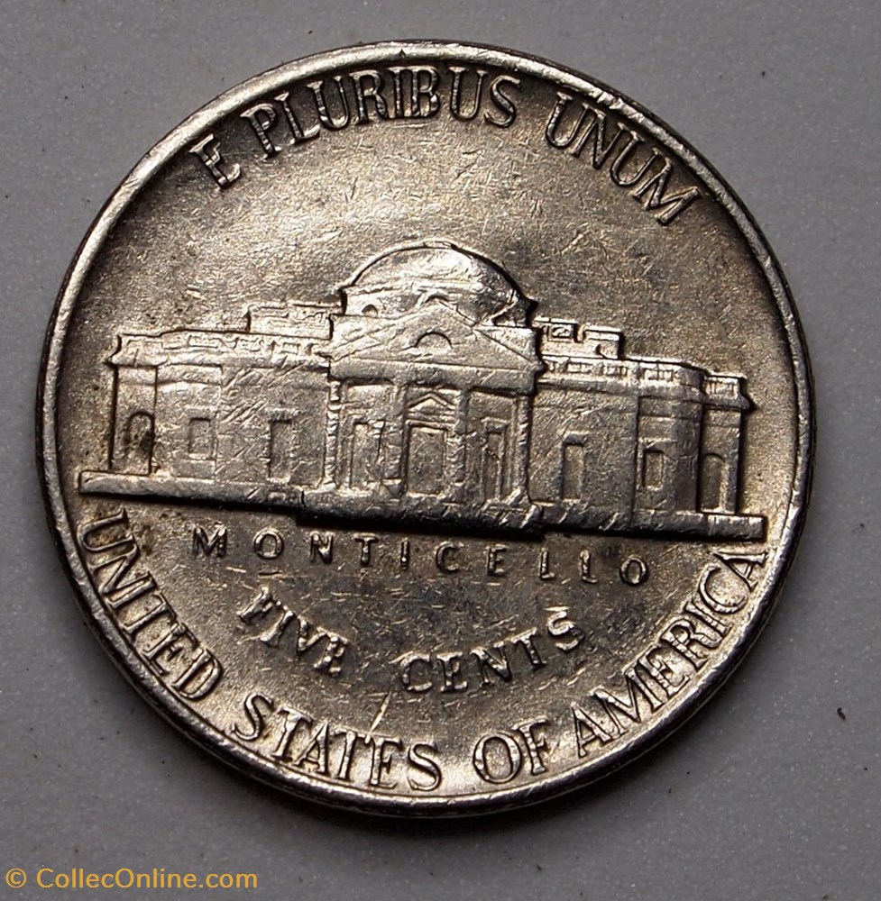 5 cents - 1981 P monnaie monde etat uni 5 cents 1981 p
