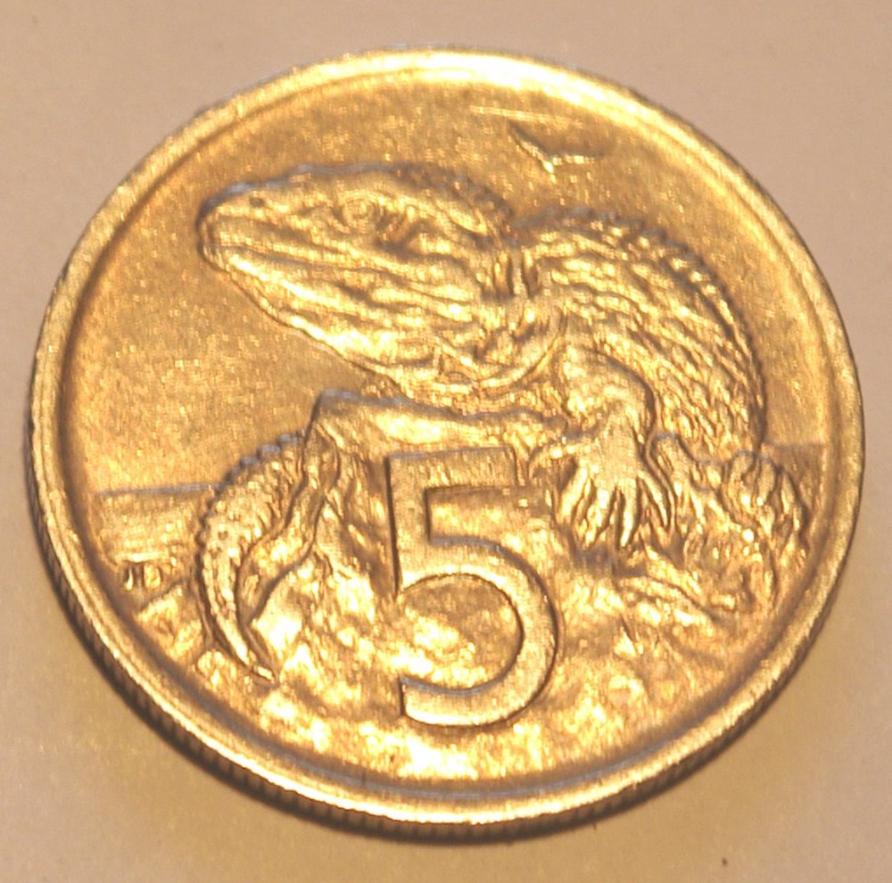 5 Cents - 1969 monnaies monde nouvelle zelande 5 cents 1969