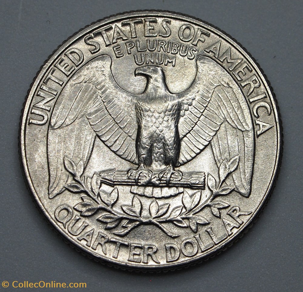 1/4 dollar ( 25 cents ) - 1988 D monnaie monde etat uni 1 4 dollar 25 cents 1988 d