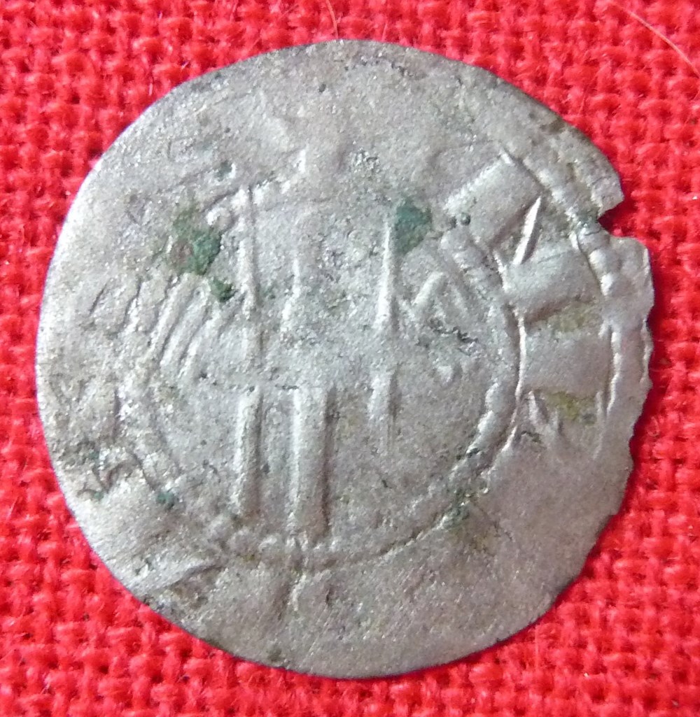 Comté de Soissons - 1170 - Denier monnaies europe medievale a france feodales comte de soissons 1170 denier