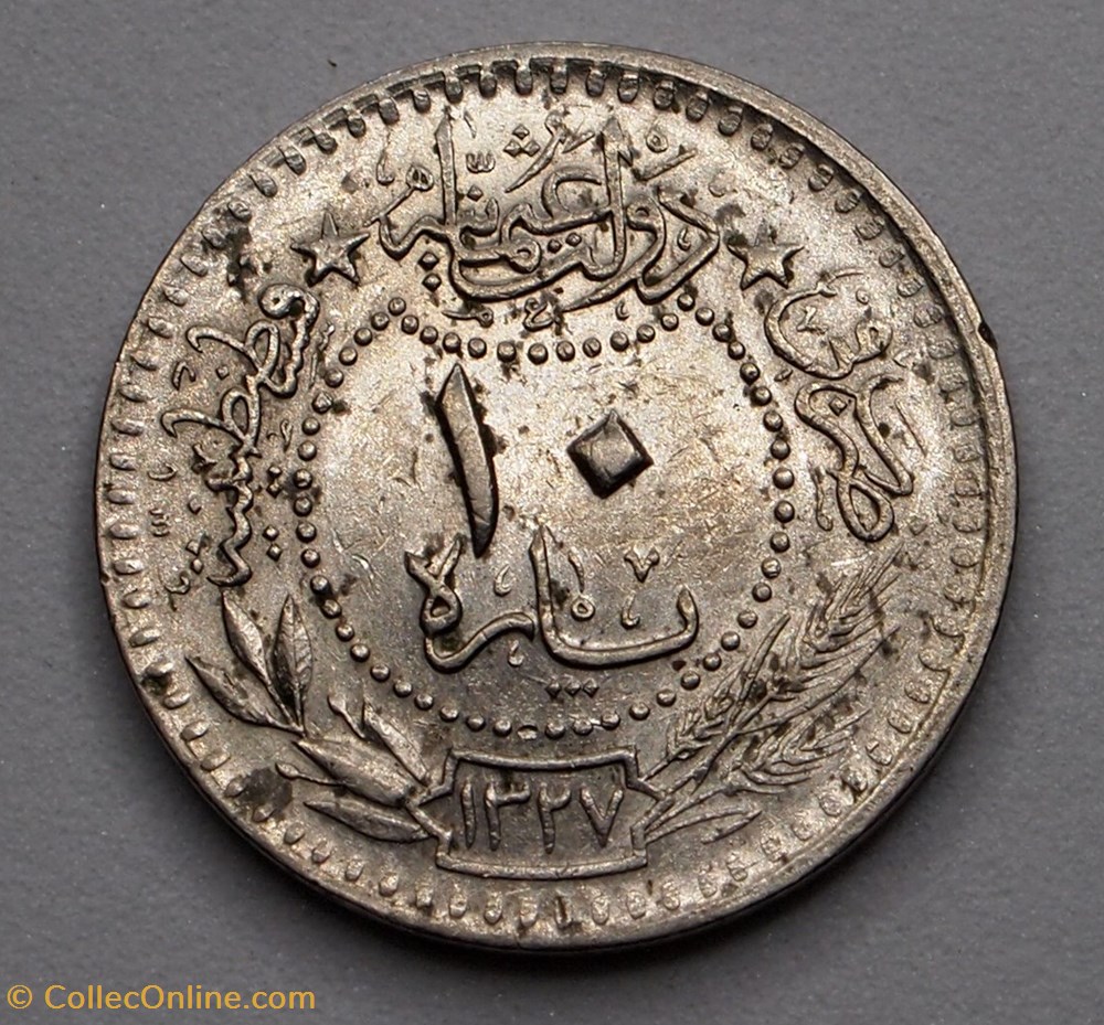 10 Para - 1913 monnaies monde turquie 10 para 1913