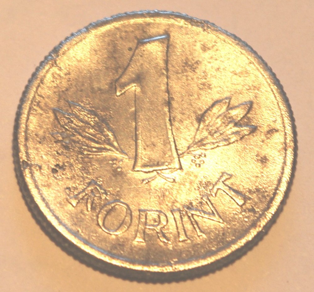 1 Forint - 1980 BP monnaies monde hongrie 1 forint 1980 bp