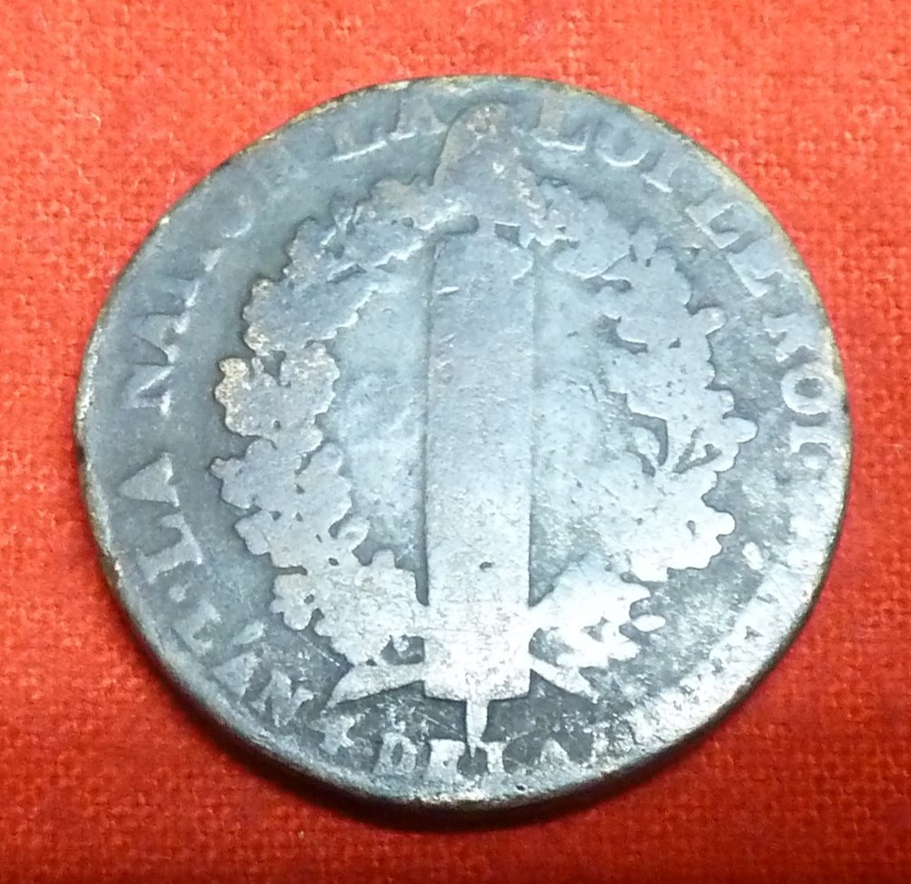 monnaies europe medievale a france royales 2 sols 1792 metz