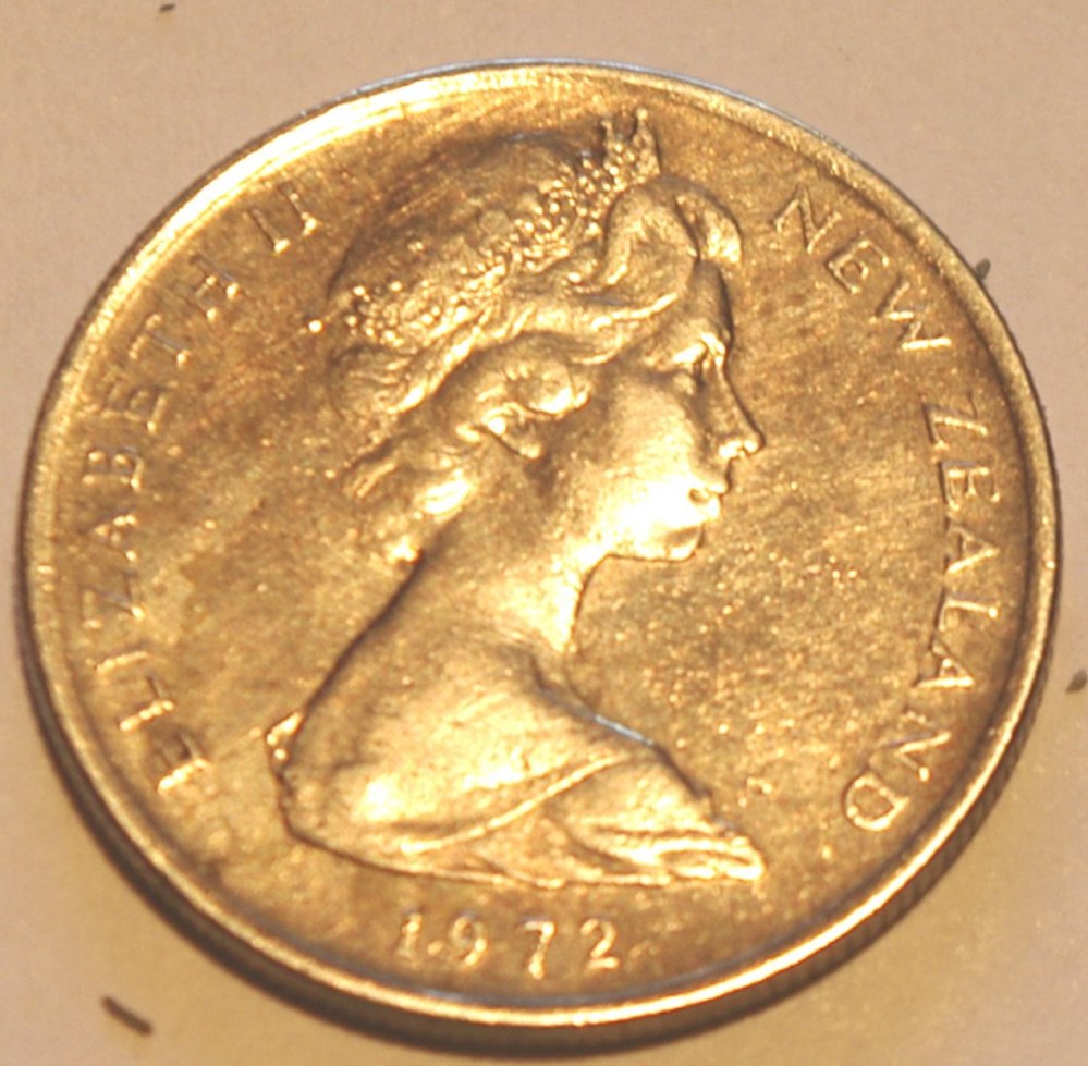5 Cents - 1972 monnaies monde nouvelle zelande 5 cents 1972