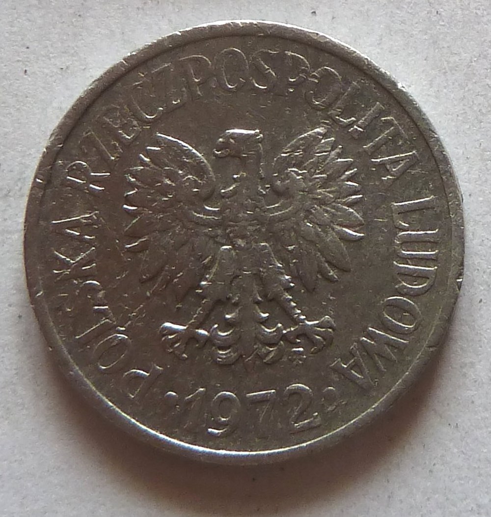 20 Groszy - 1972 MW monnaies monde pologne 20 groszy 1972 mw