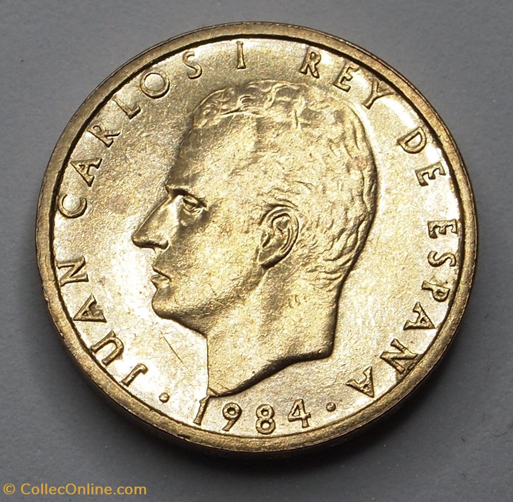 monnaie monde espagne 100 pesetas 1984