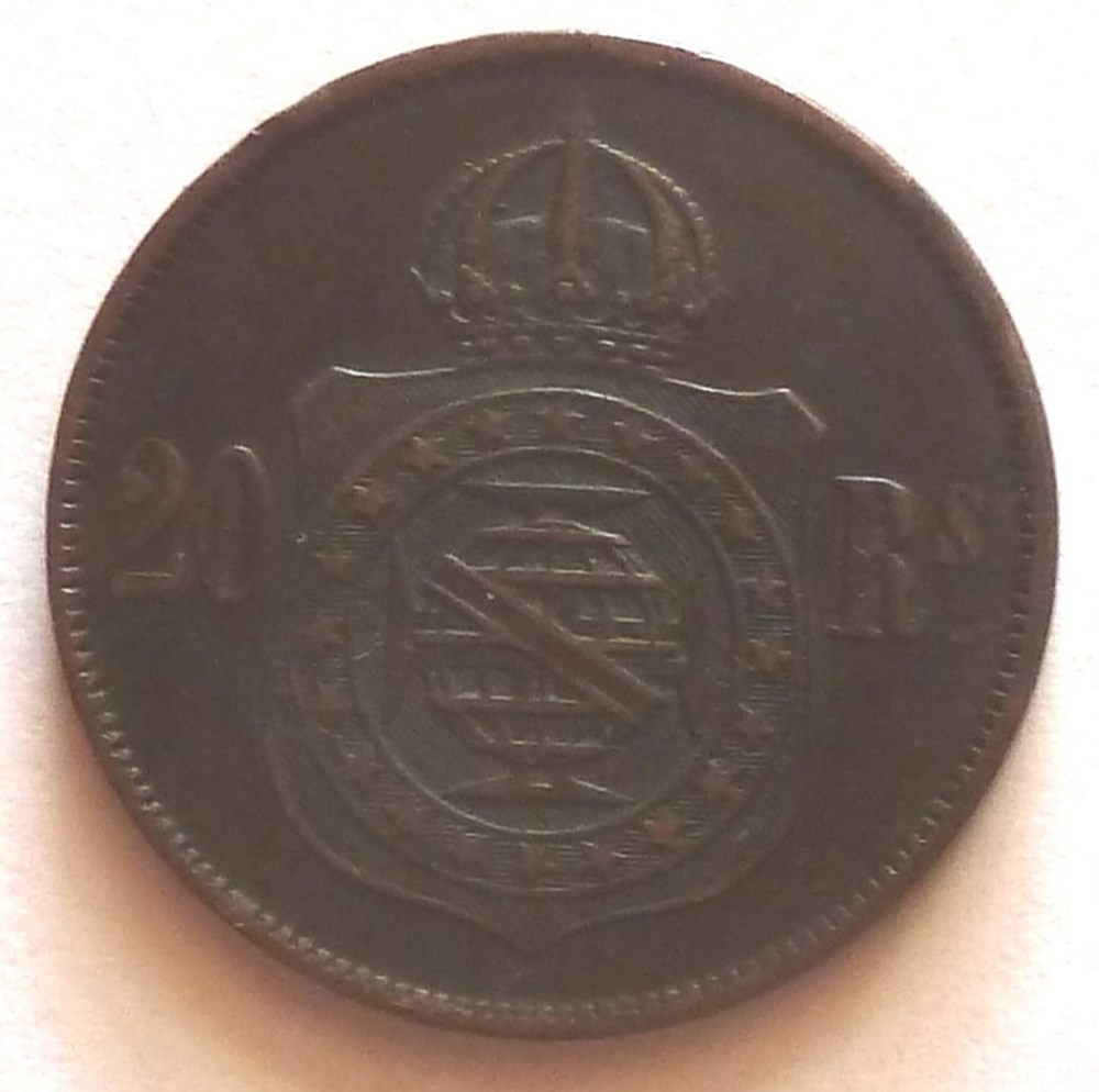 20 Reis - 1869 monnaies monde bresil 20 reis 1869