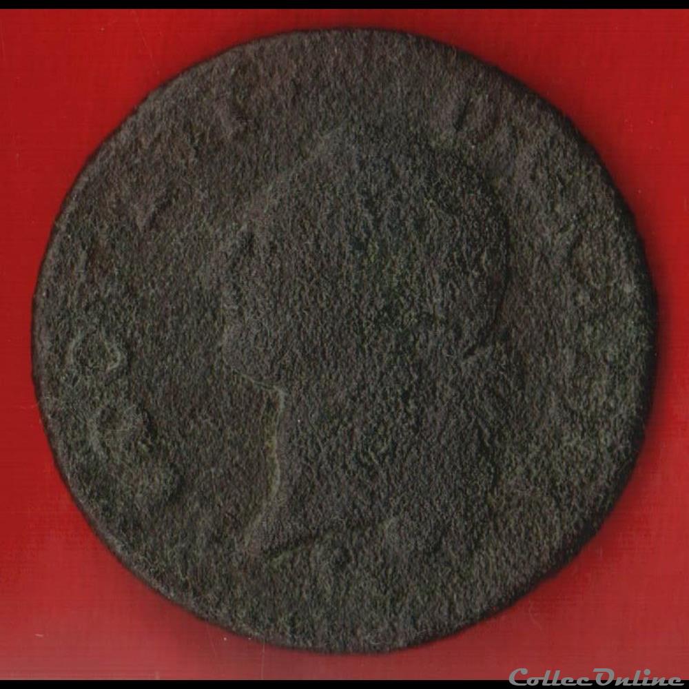 monnaies europe medievale france royales 1 sol 1785 orleans