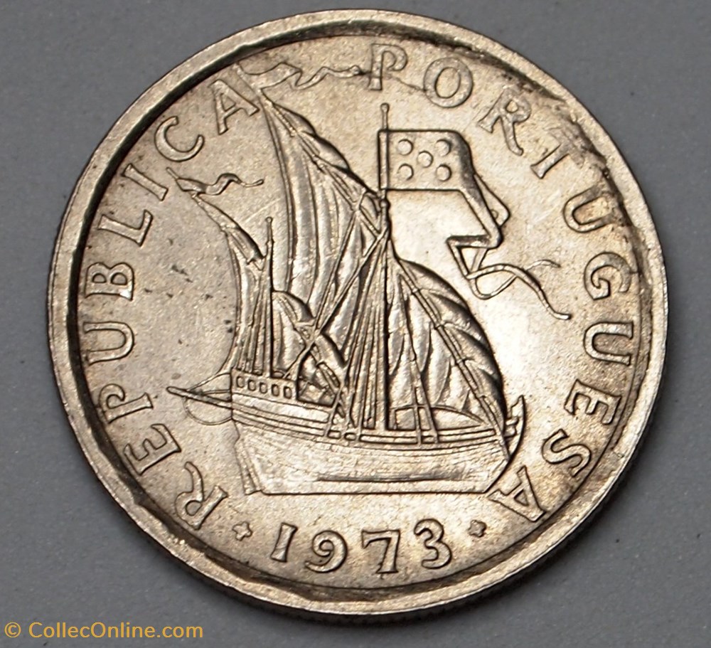 2 1/2 Escudos - 1973 monnaies monde portugal 2 1 2 escudos 1973