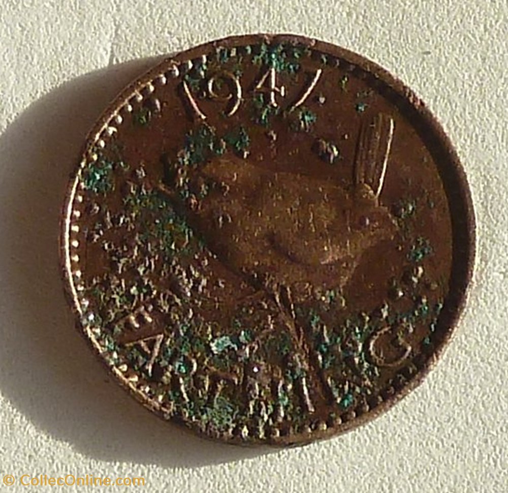 1 Farthing - 1947 monnaies monde royaume uni 1 farthing 1947