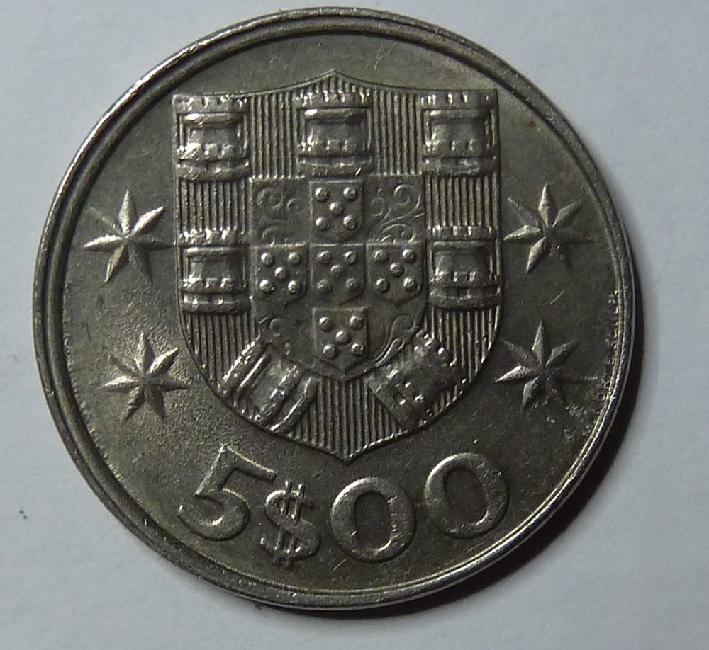 5 Escudos - 1980 monnaies monde portugal 5 escudos 1980
