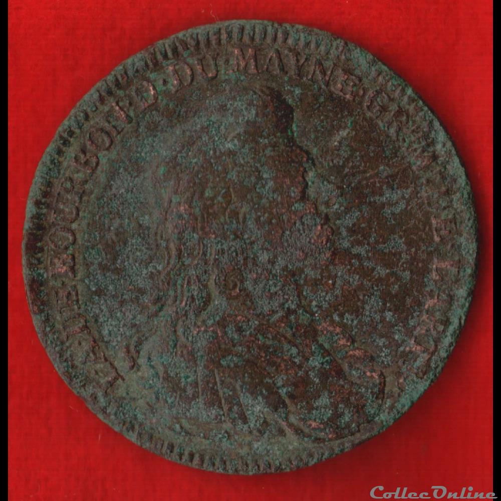 Jeton Militaire - 1696 monnaies jetons mereaux jeton militaire 1696