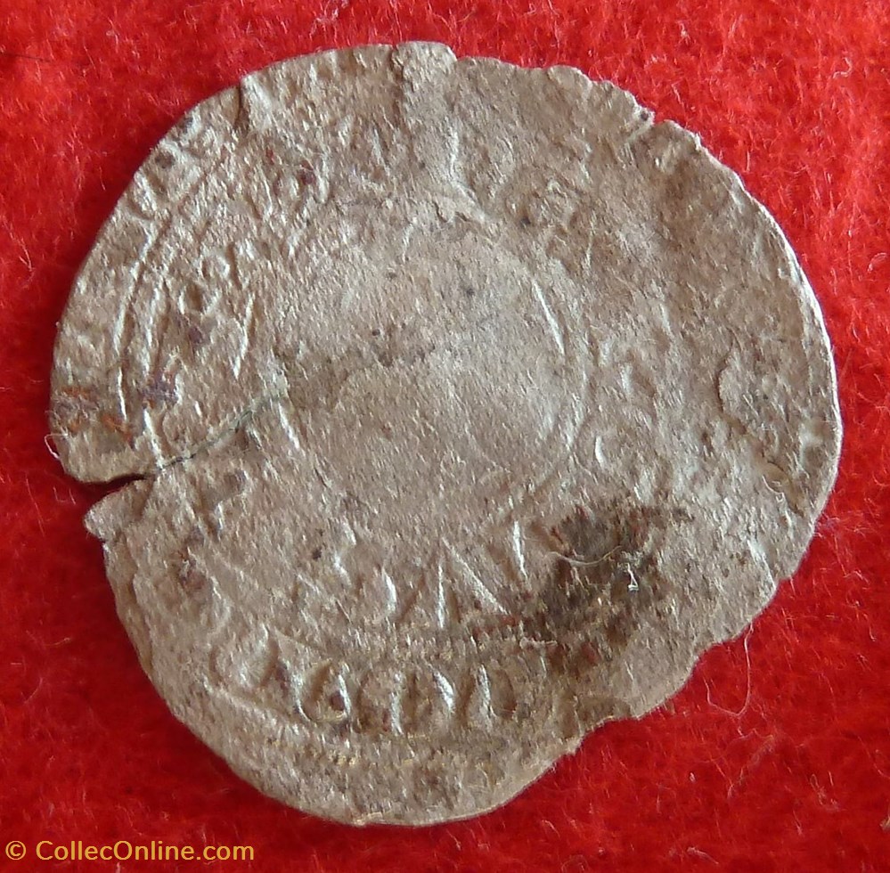 monnaies europe medievale france royales maille blanche 1326