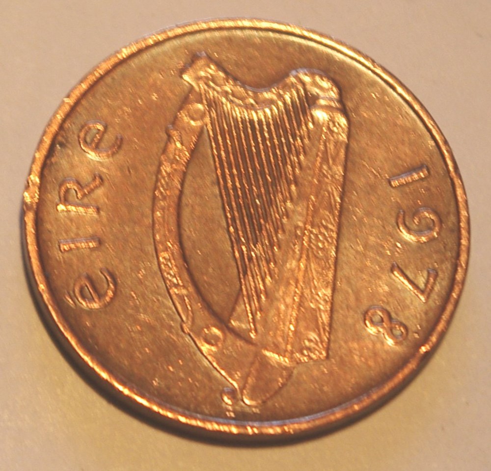 1 Penny - 1978 monnaies monde irlande 1 penny 1978
