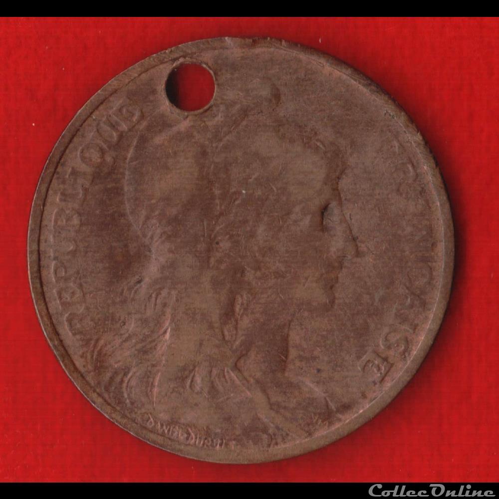 Dupuis - 5 Centimes - 1906 monnaies monde france dupuis 5 centimes 1906