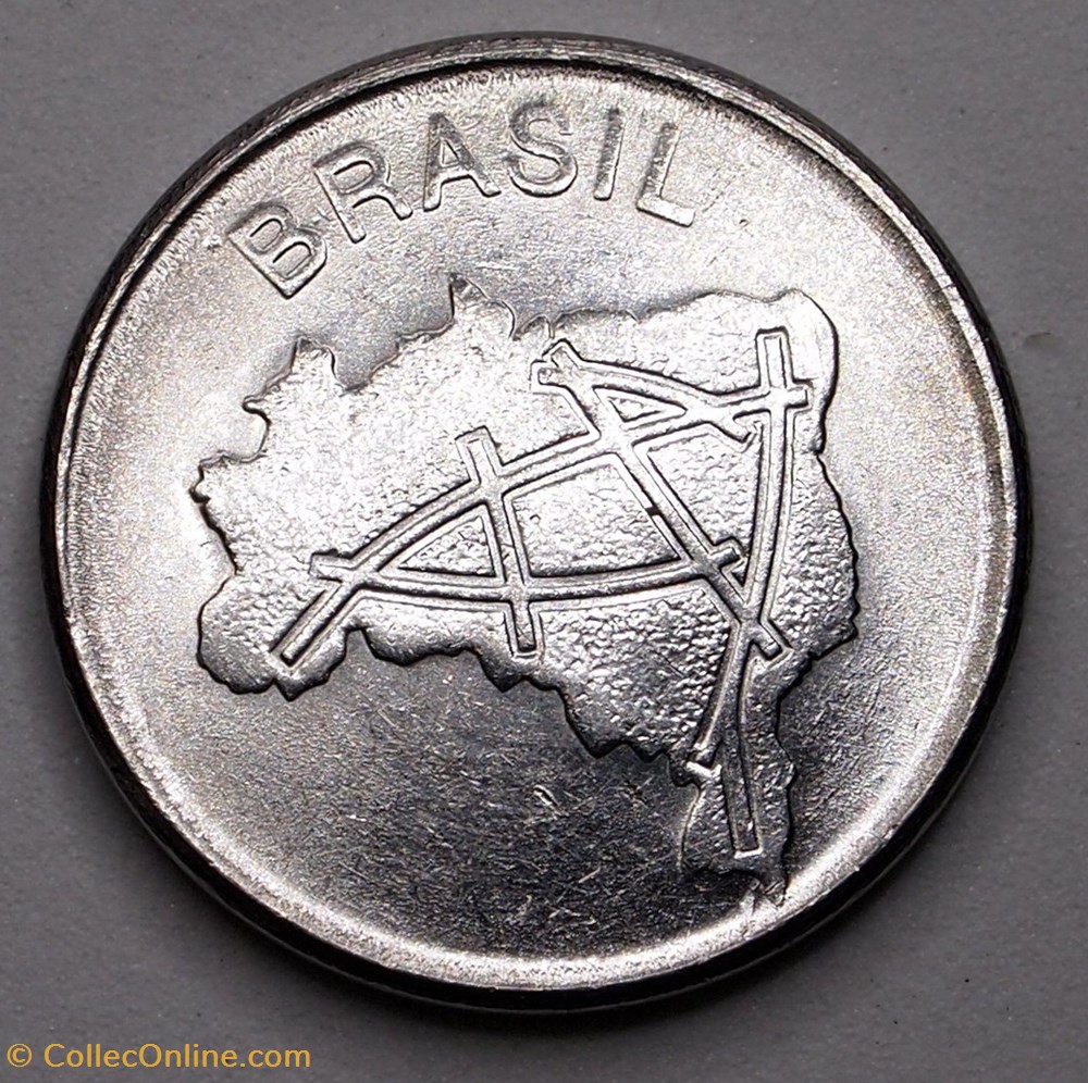 10 Cruzeiros - 1984 monnaie monde bresil 10 cruzeiros 1984