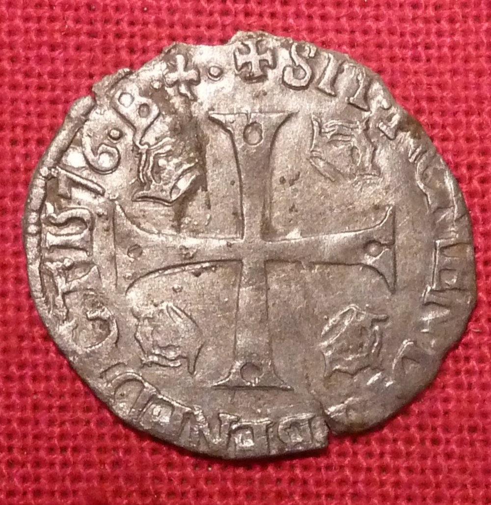 monnaies europe medievale france royales douzain 1576 dijon
